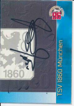 Peter Pacult  1860 München  Panini Bundesliga Card original signiert 