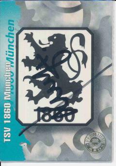 Marco Kurz  1860 München  Panini Bundesliga Card original signiert 