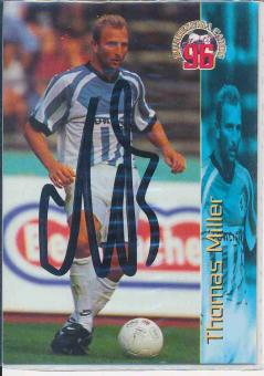 Thomas Miller  1860 München  Panini Bundesliga Card original signiert 