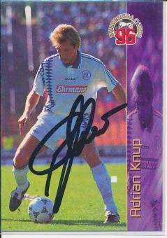 Adrian Knup  Karlsruher SC  Panini Bundesliga Card original signiert 