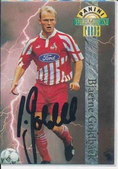 Bjarne Goldbaek  FC Köln  Panini Bundesliga Card original signiert 