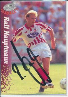 Ralf Hauptmann  FC Köln  Panini Bundesliga Card original signiert 