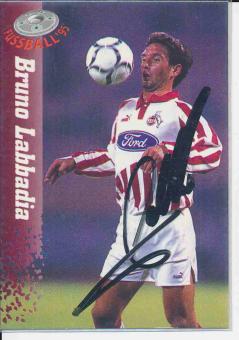 Bruno Labbadia  FC Köln  Panini Bundesliga Card original signiert 