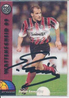 Stefan Emmerling  SG Wattenscheid 09   Panini Bundesliga Card original signiert 