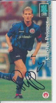 Carsten Pröpper  FC St.Pauli  Panini Bundesliga XXL Card original signiert 