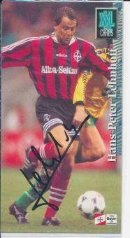Hans Peter Lehnhoff  Bayer 04 Leverkusen  Panini Bundesliga XXL Card original signiert 