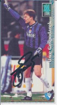 Uwe Gospodarek  VFL Bochum  Panini Bundesliga XXL Card original signiert 