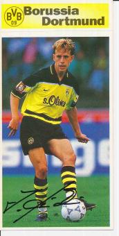 Jörg Heinrich  Borussia Dortmund  Panini Bundesliga Sticker original signiert 