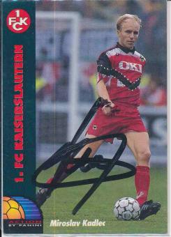 Miroslav Kadlec  Panini Bundesliga Card original signiert 