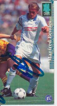 Manfred Bender  Karlsruher SC  Panini Bundesliga XXL Card original signiert 