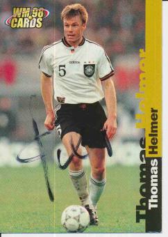 Thomas Helmer   DFB  Panini Bundesliga Card original signiert 
