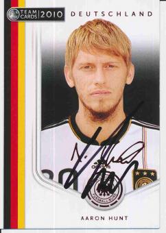Aaron Hunt  DFB  Panini Bundesliga Card original signiert 