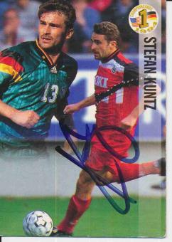 Stefan Kuntz  DFB  Panini Bundesliga Card original signiert 