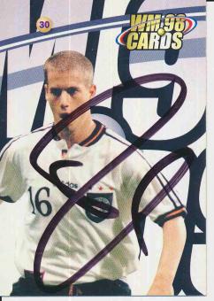 Lars Ricken  DFB  Panini Bundesliga Card original signiert 
