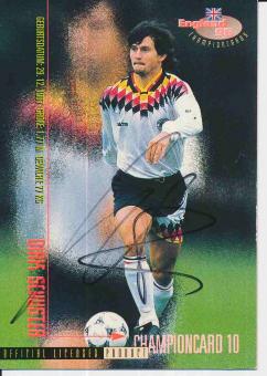 Dirk Schuster  DFB  Panini Bundesliga Card original signiert 