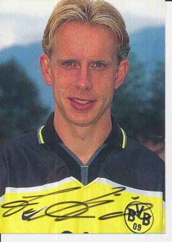 Jörg Heinrich  Borussia Dortmund Panini Card original signiert 