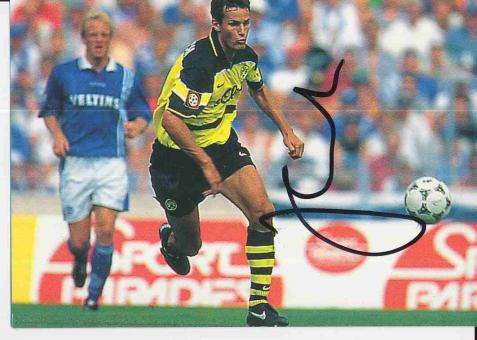 Heiko Herrlich  Borussia Dortmund Panini Card original signiert 