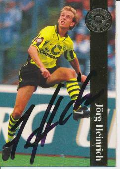 Jörg Heinrich  Borussia Dortmund Panini Card original signiert 