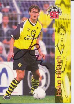 Heiko Herrlich  Borussia Dortmund Panini Card original signiert 