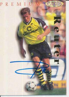 Stefan Reuter  Borussia Dortmund Panini Card original signiert 