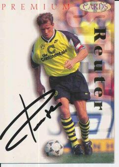 Stefan Reuter  Borussia Dortmund Panini Card original signiert 