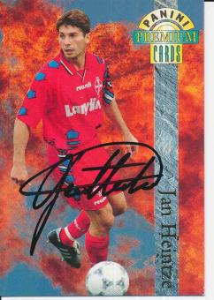 Jan Heintze  Bayer 05 Uerdingen  Panini Card original signiert 