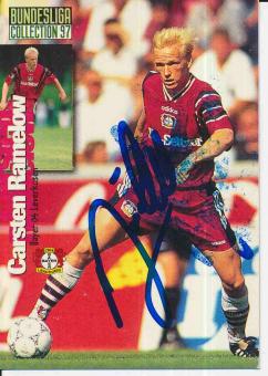 Carsten Ramelow  Bayer 04 Leverkusen  Panini Card original signiert 