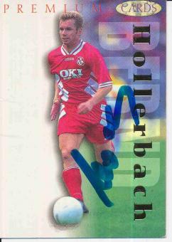 Bernd Hollerbach  FC Kaiserslautern  Panini Card original signiert 