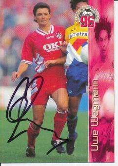 Uwe Wegmann  FC Kaiserslautern  Panini Card original signiert 