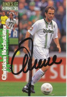 Christian Hochstätter  Borussia Mönchengladbach  Panini Card original signiert 