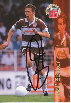 Ralf Becker  FC St.Pauli  Panini Card original signiert 