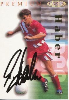 Marco Haber  VFB Stuttgart  Panini Card original signiert 