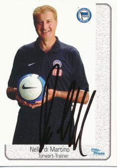 Nello di Martino  Hertha BSC Berlin  Panini Card original signiert 