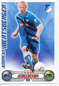 Andreas Ibertsberger  TSG Hoffenheim  2009/10 Match Attax Card orig. signiert 