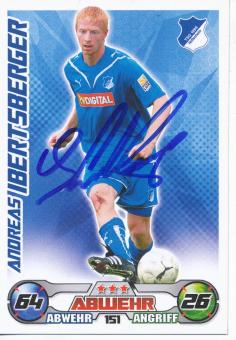 Andreas Ibertsberger  TSG Hoffenheim  2009/10 Match Attax Card orig. signiert 