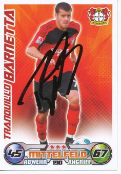 Tranquillo Barnetta  Bayer 04 Leverkusen  2009/10 Match Attax Card orig. signiert 