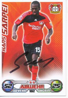 Hans Sarpei  Bayer 04 Leverkusen  2009/10 Match Attax Card orig. signiert 