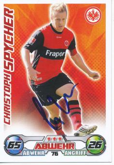 Christoph Spycher  Eintracht Frankfurt  2009/10 Match Attax Card orig. signiert 