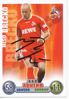Miso Brecko  FC Köln  2008/2009 Match Attax Card orig. signiert 