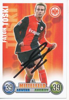 Faton Toski  Eintracht Frankfurt  2008/2009 Match Attax Card orig. signiert 