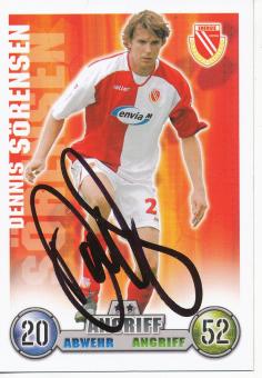 Dennis Sörensen  Energie Cottbus  2008/2009 Match Attax Card orig. signiert 