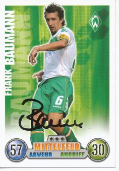 Frank Baumann  SV Werder Bremen  2008/2009 Match Attax Card orig. signiert 