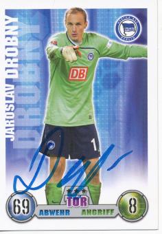 Jaroslav Drobny  Hertha BSC Berlin  2008/2009 Match Attax Card orig. signiert 