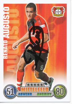 Renato Augusto  Bayer 04 Leverkusen  2008/2009 Match Attax Card orig. signiert 