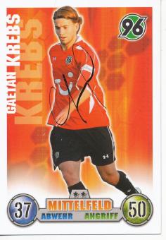 Gaetan Krebs Hannover 96  2008/2009 Match Attax Card orig. signiert 