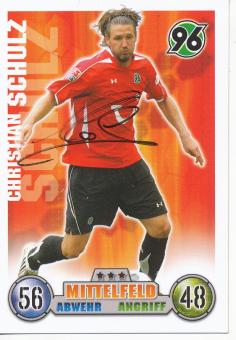 Christian Schulz  Hannover 96  2008/2009 Match Attax Card orig. signiert 