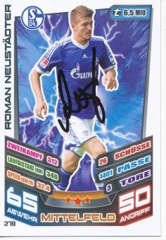 Roman Neustädter  FC Schalke 04   2013/14 Match Attax Card orig. signiert 