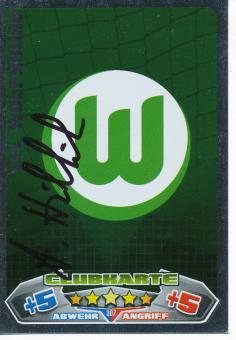 VFL Wolfsburg  2012/13 Match Attax Card orig. signiert 
