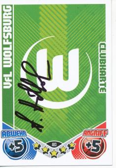 VFL Wolfsburg  2011/12 Match Attax Card orig. signiert 