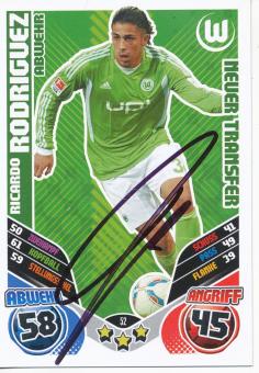 Ricardo Rodriguez  VFL Wolfsburg  2011/12 Match Attax Card orig. signiert 